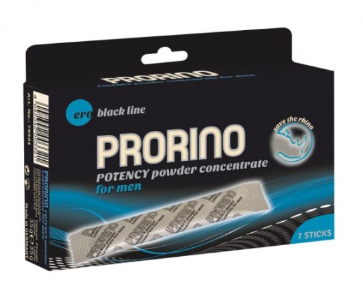 БАД для мужчин PRORINO M black line powder - 7 саше (6 гр.) - Ero - купить с доставкой в Арзамасе