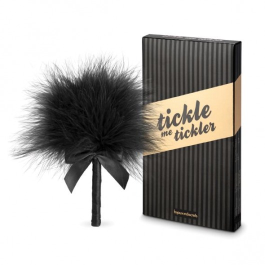 Пуховка для эротических игр Tickle Me Tickler - Bijoux Indiscrets - купить с доставкой в Арзамасе