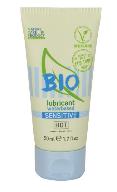 Органический лубрикант для чувствительной кожи Bio Sensitive - 50 мл. - HOT - купить с доставкой в Арзамасе