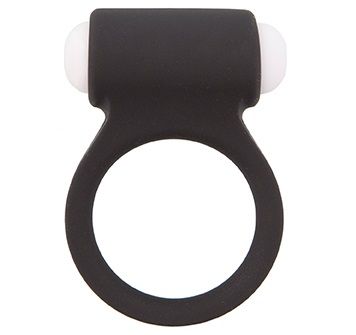 Чёрное эрекционное виброкольцо LIT-UP SILICONE STIMU RING 3 BLACK - Dream Toys - в Арзамасе купить с доставкой
