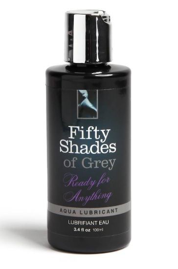 Лубрикант на водной основе Ready for Anything Aqua Lubricant - 100 мл. - Fifty Shades of Grey - купить с доставкой в Арзамасе