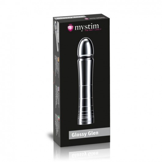 Фаллоимитатор для электростимуляции Glossy Glen Dildo - 14 см. - MyStim - купить с доставкой в Арзамасе