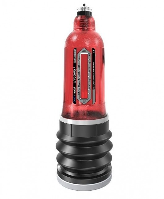 Красная гидропомпа HydroMAX7 Wide Boy - Bathmate - в Арзамасе купить с доставкой