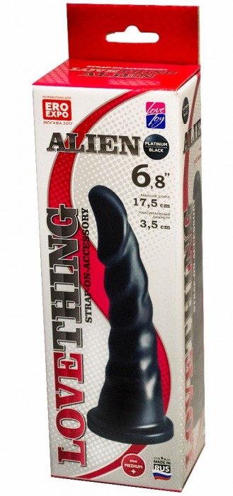 Насадка для трусиков харнесс Alien - 17,5 см. - LOVETOY (А-Полимер) - купить с доставкой в Арзамасе