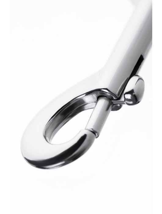 Серебристый двухсторонний карабин TOYFA Metal - ToyFa - купить с доставкой в Арзамасе