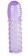 Насадка гелевая фиолетовая с точками, шипами и наплывами - 13,5 см. - Toyfa Basic - в Арзамасе купить с доставкой
