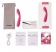 Ярко-розовый G-стимулятор IRIS Clitoral G-spot Vibrator - 18 см. - Svakom купить в Арзамасе с доставкой в Orgasmix.ru Ярко-розовый G-стимулятор IRIS Clitoral G-spot Vibrator - 18 см. - Svakom