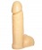 Пустотелый фаллоимитатор телесного цвета - 16,7 см. - Джага-Джага купить с доставкой в интернет-магазине Orgasmix в Арзамасе Пустотелый фаллоимитатор телесного цвета - 16,7 см. - Джага-Джага