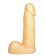 Пустотелый фаллоимитатор телесного цвета - 16,7 см. - Джага-Джага купить с доставкой в интернет-магазине Orgasmix в Арзамасе Пустотелый фаллоимитатор телесного цвета - 16,7 см. - Джага-Джага