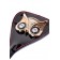 Чёрный стек с совой на кожаном наконечнике - 24 см. - ToyFa - купить с доставкой в Арзамасе Чёрный стек с совой на кожаном наконечнике - 24 см. - ToyFa - купить с доставкой в Арзамасе