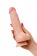 Телесный фаллоимитатор York - 20 см. - ToyFa