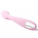 Нежно-розовый клиторальный вибратор Keri Pale Pink - 17 см. - Svakom