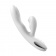 Белый вибратор-кролик Eria с вакуумной стимуляцией, функцией tapping и нагревом - 21,5 см. - BeYourLover купить в Арзамасе с доставкой в Orgasmix.ru Белый вибратор-кролик Eria с вакуумной стимуляцией, функцией tapping и нагревом - 21,5 см. - BeYourLover