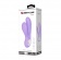 Сиреневый вибратор с клиторальным отростком Canrol - 17,1 см. - Baile купить в Арзамасе с доставкой в Orgasmix.ru Сиреневый вибратор с клиторальным отростком Canrol - 17,1 см. - Baile